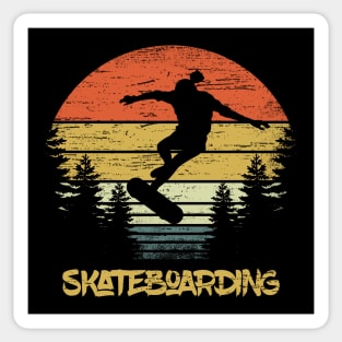 Vintage Skateboarding Apparel Skate Cloathing Sticker